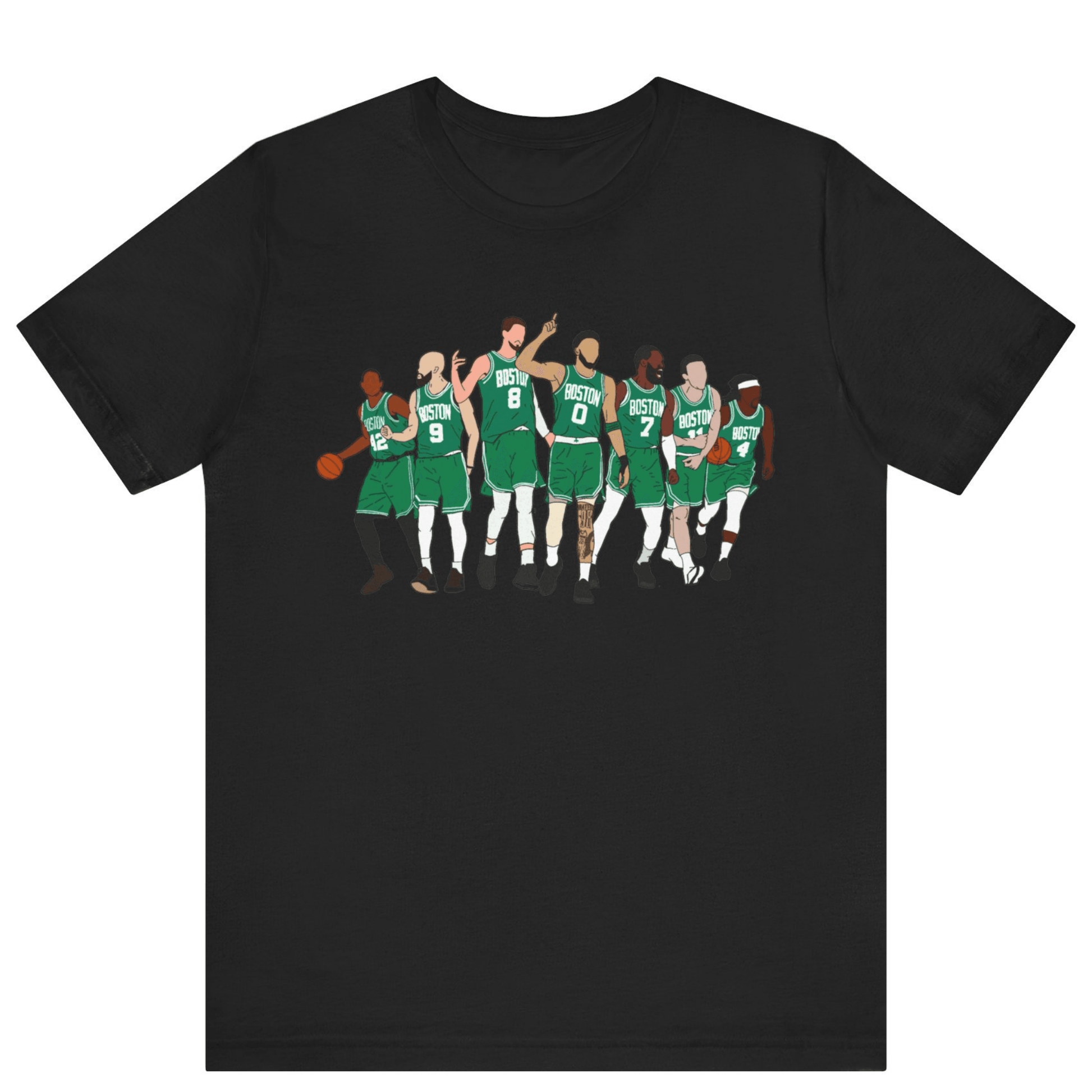 Celtics Players T-shirt - Off Bubble