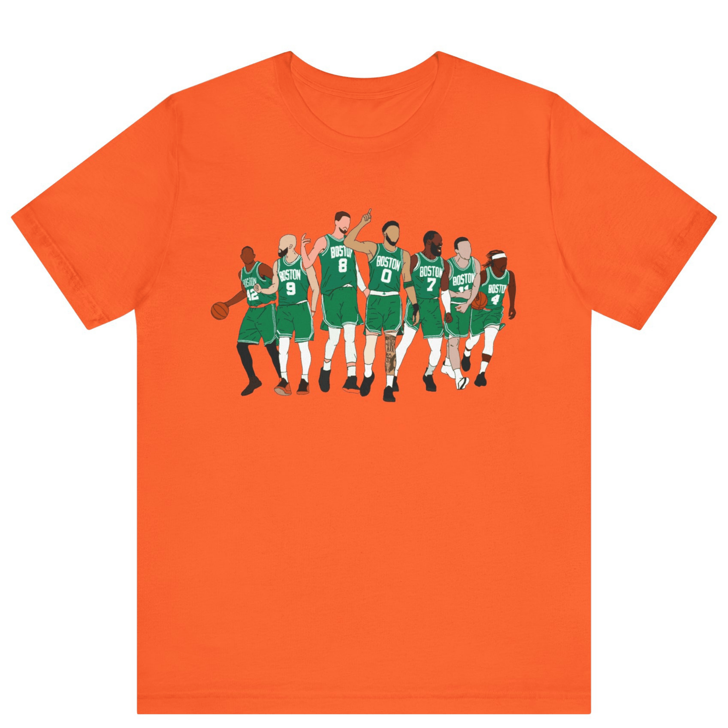 Celtics Players T-shirt - Off Bubble