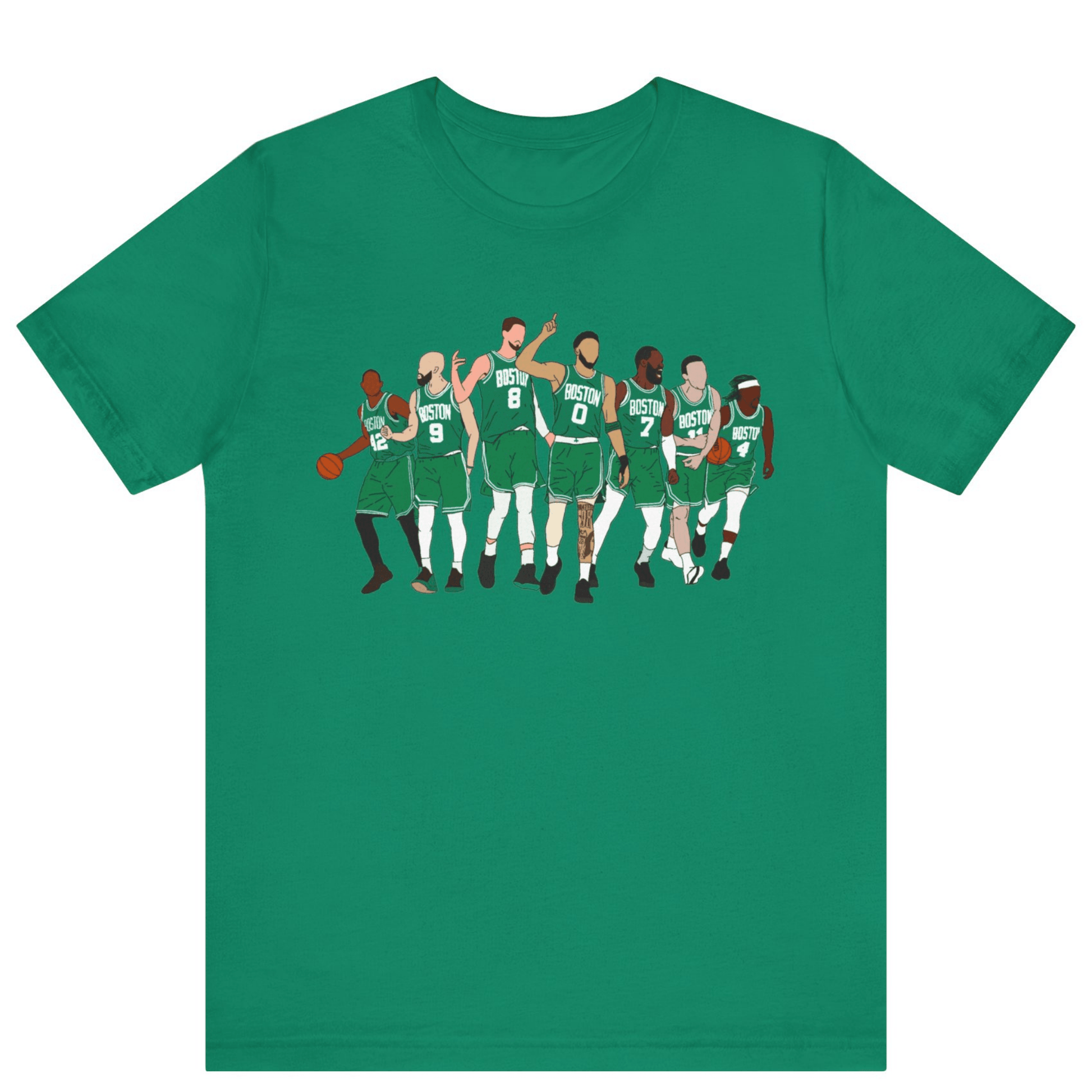 Celtics Players T-shirt - Off Bubble