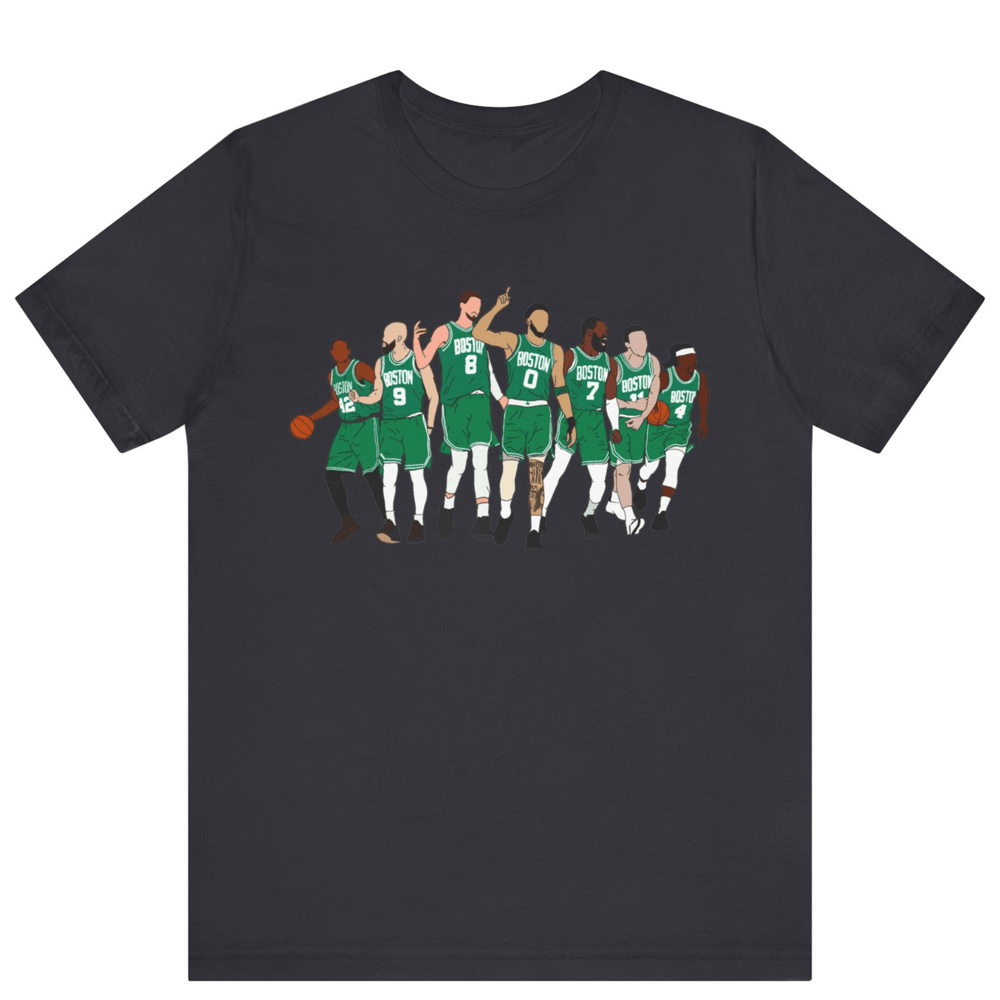Celtics Players T-shirt - Off Bubble