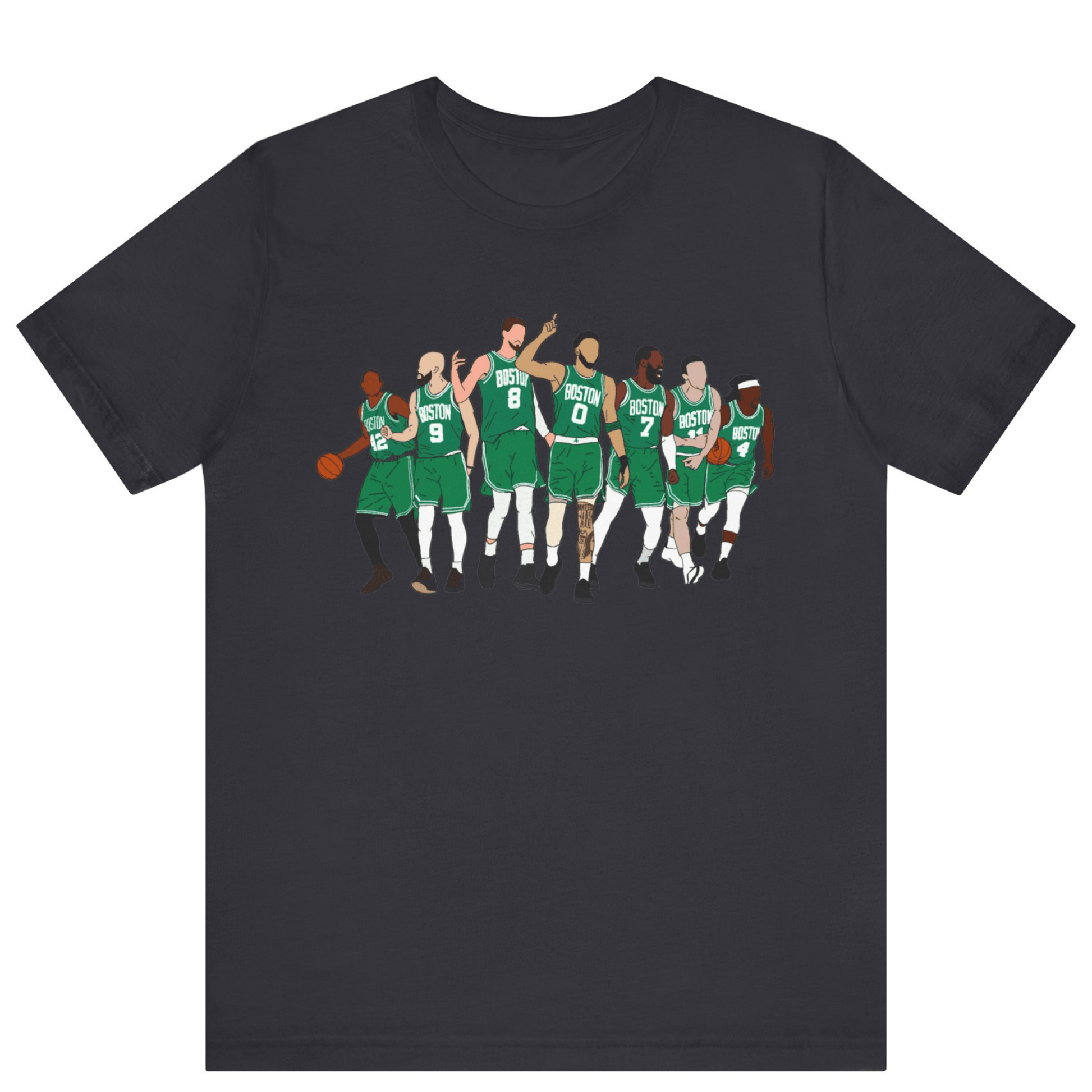Celtics Players T-shirt - Off Bubble