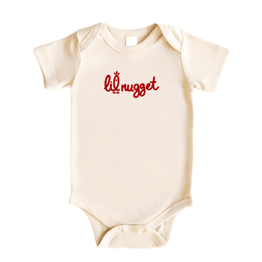 Lil Nugget Baby Onesie | Cute Newborn Gifts - Off Bubble
