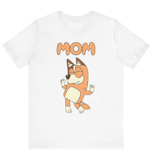 Personalized Bluey Family Matching Shirts | Custom Bluey Birthday Squad Shirt - Off Bubble