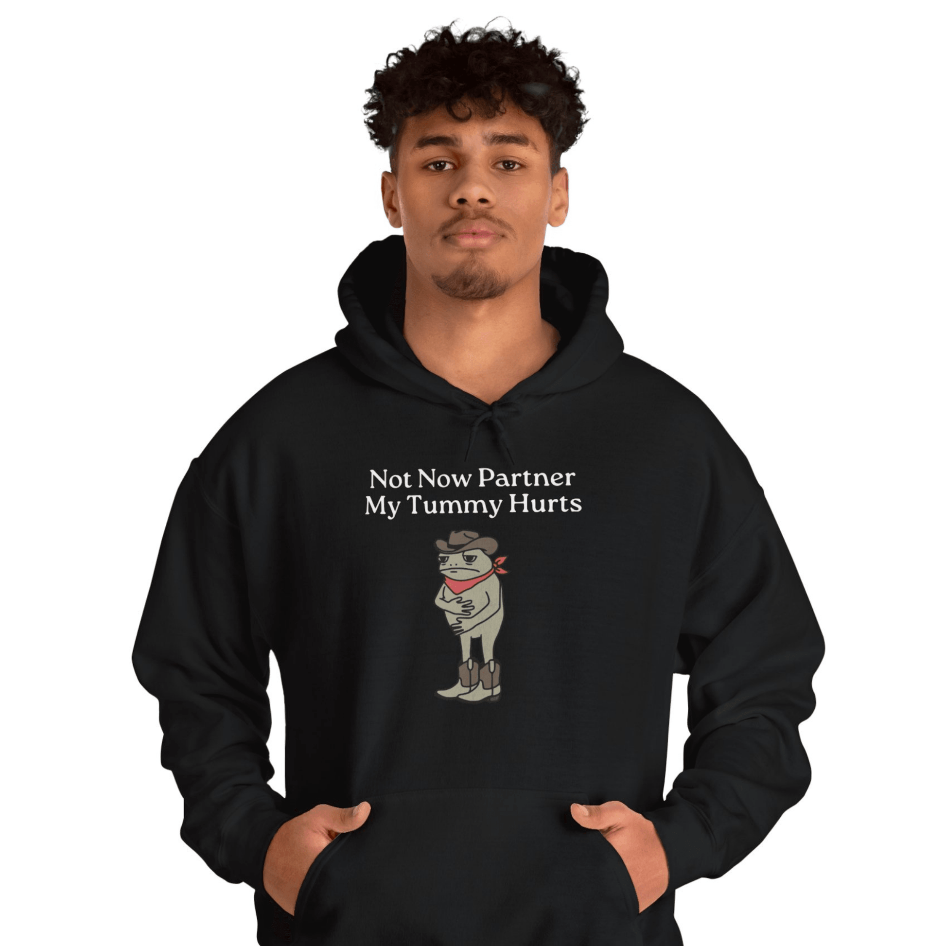 Kermit The Frog Meme Hoodie - Unisex Frog Meme Hoodie - Off Bubble