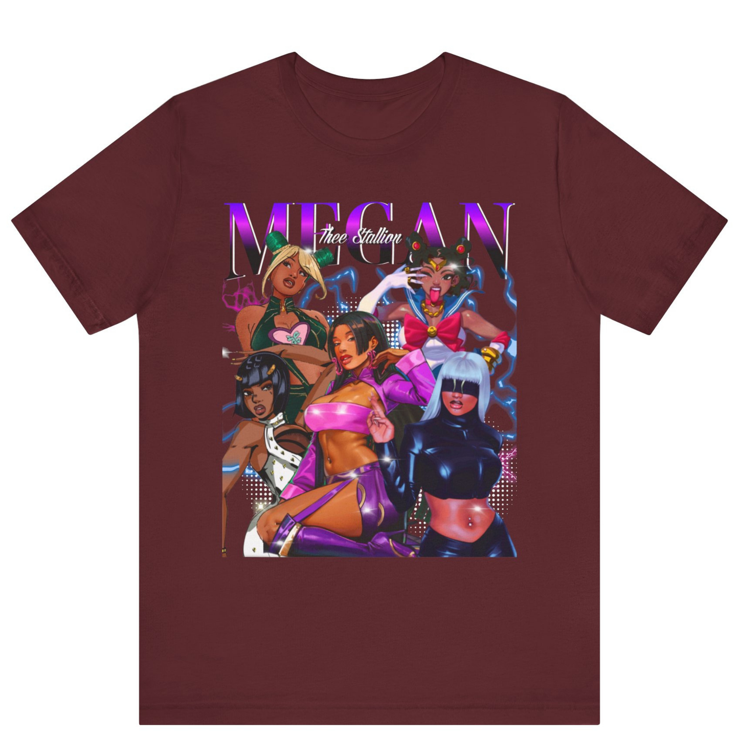 Megan Thee Anime Shirt | Stallion Unisex Merch - Off Bubble