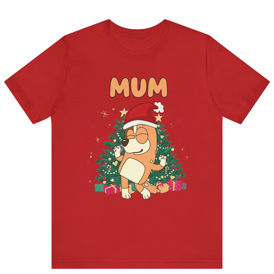 Personalized Bluey Christmas Family Matching Shirts | Custom Christmas Family Shirt - Off Bubble