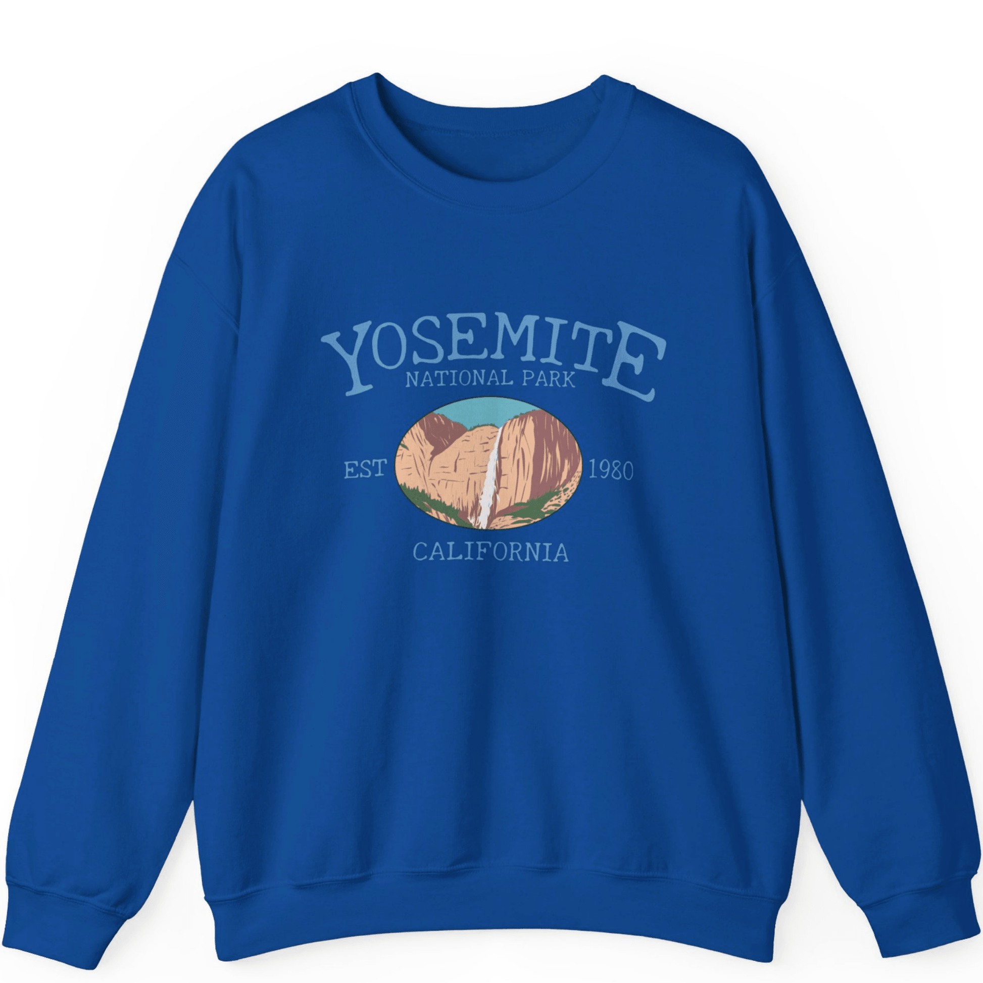 Yosemite National Park Sweatshirts | California Unisex Sweatshirt - Off Bubble