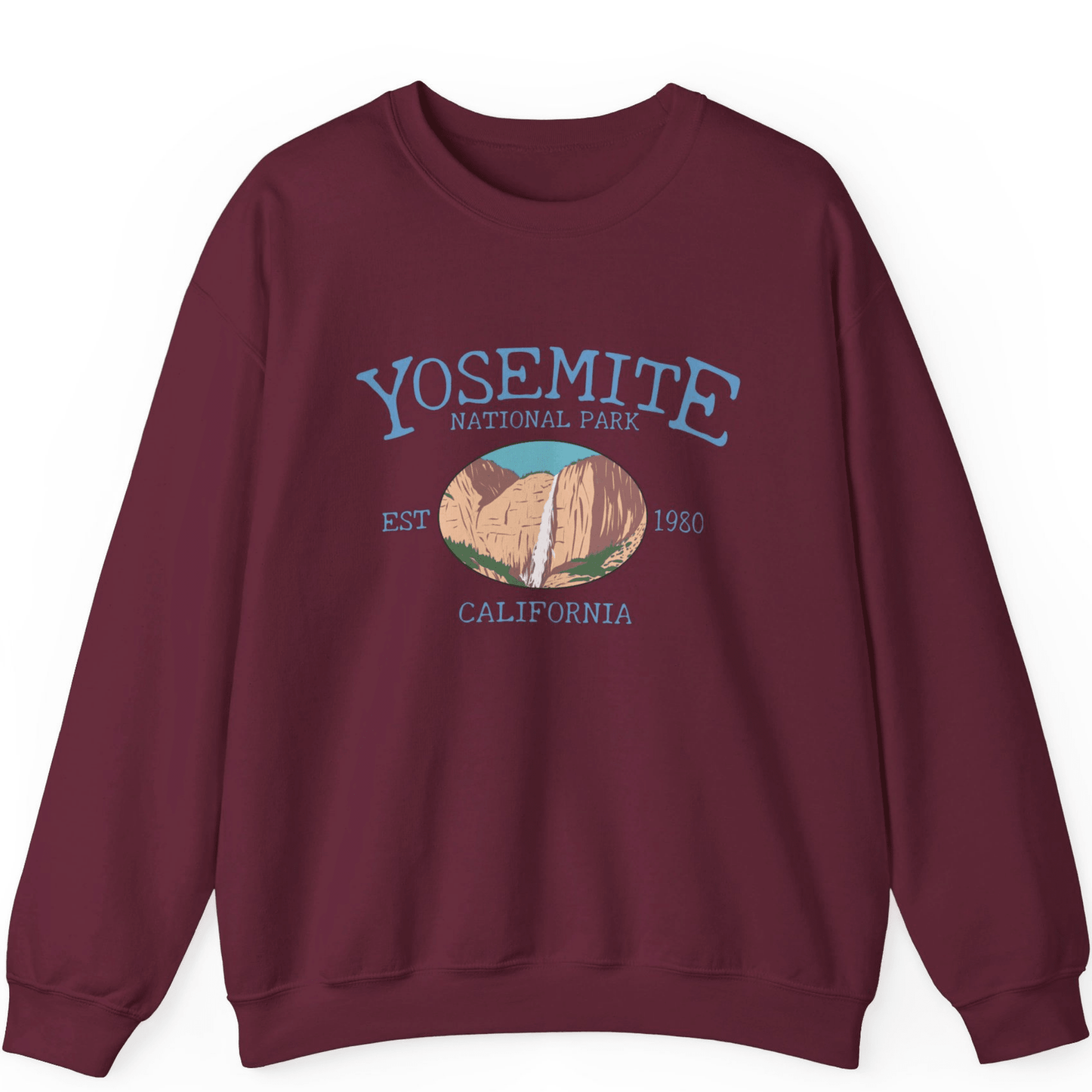 Yosemite National Park Sweatshirts | California Unisex Sweatshirt - Off Bubble