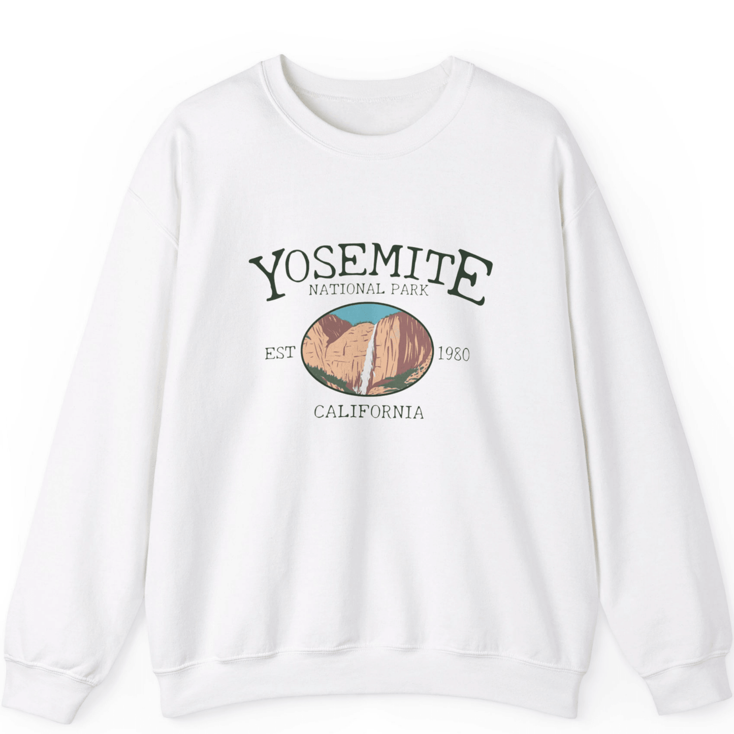 Yosemite National Park Sweatshirts | California Unisex Sweatshirt - Off Bubble