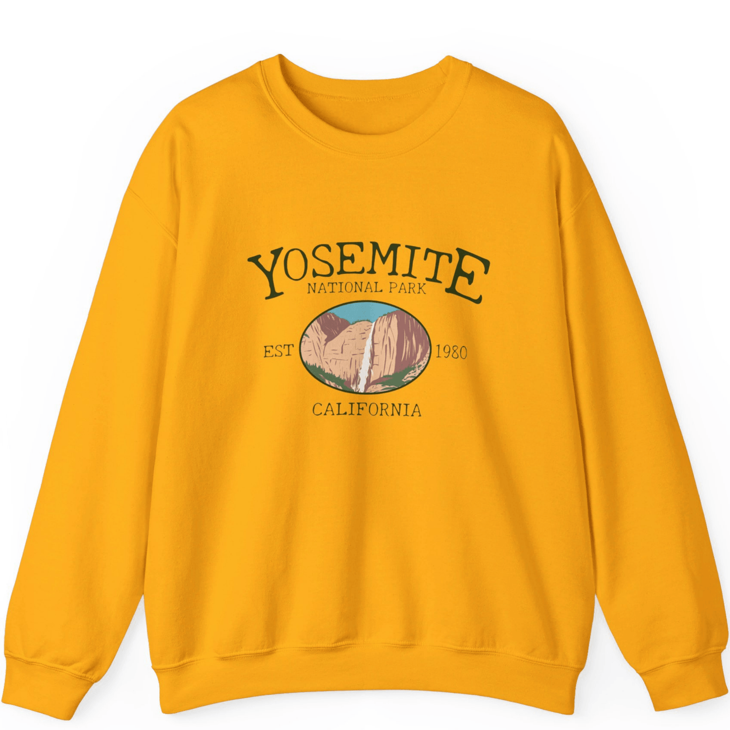 Yosemite National Park Sweatshirts | California Unisex Sweatshirt - Off Bubble