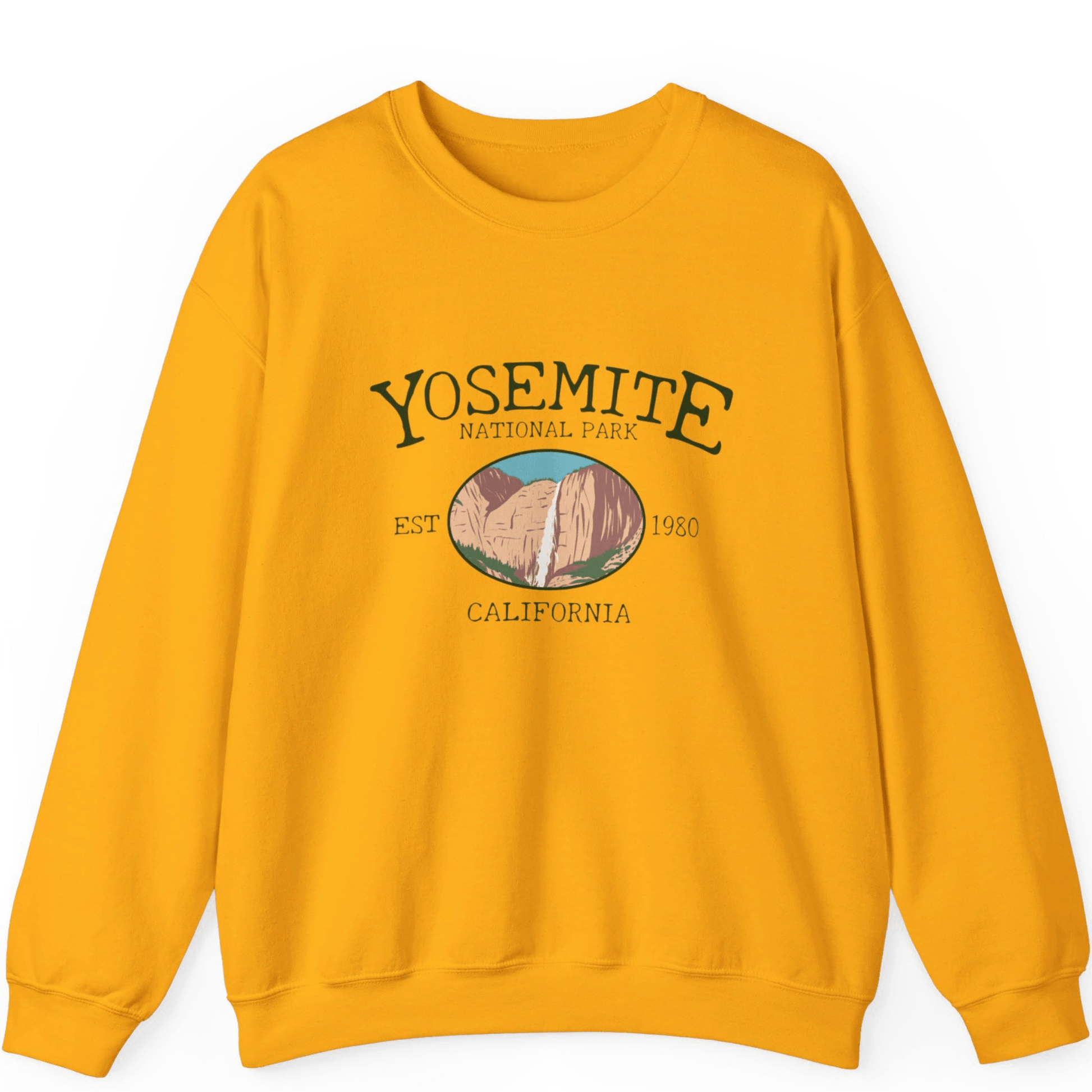 Yosemite National Park Sweatshirts | California Unisex Sweatshirt - Off Bubble