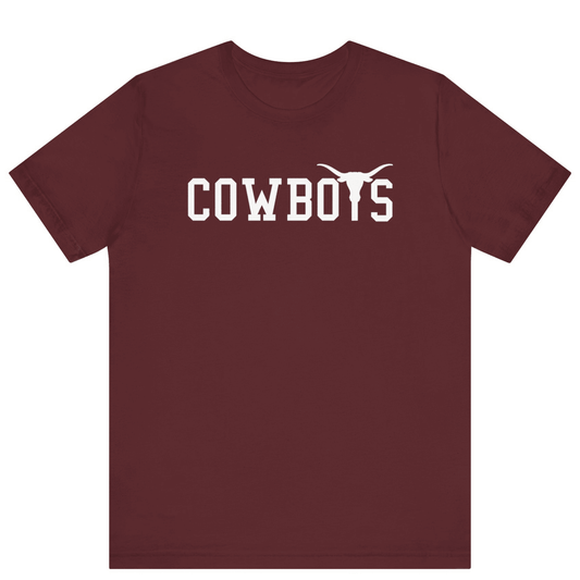 Cowboys T-shirt - Off Bubble