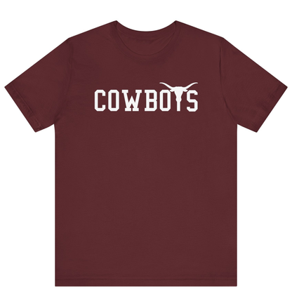 Cowboys T-shirt - Off Bubble 