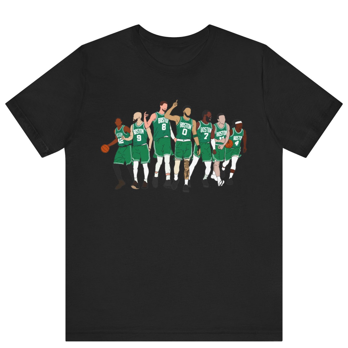 Celtics Players T-shirt - Off Bubble 