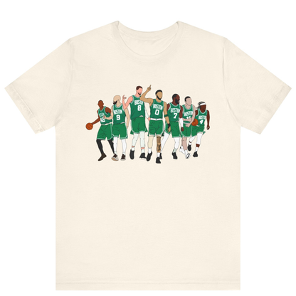 Celtics Players T-shirt - Off Bubble 