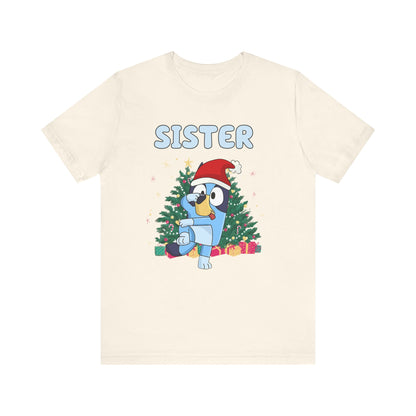 Personalized Bluey Christmas Family Matching Shirts | Custom Christmas Family Shirt