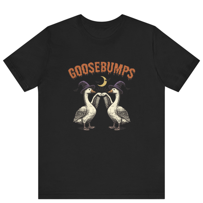 Halloween Goose Bumps Off Bubble T-shirt 