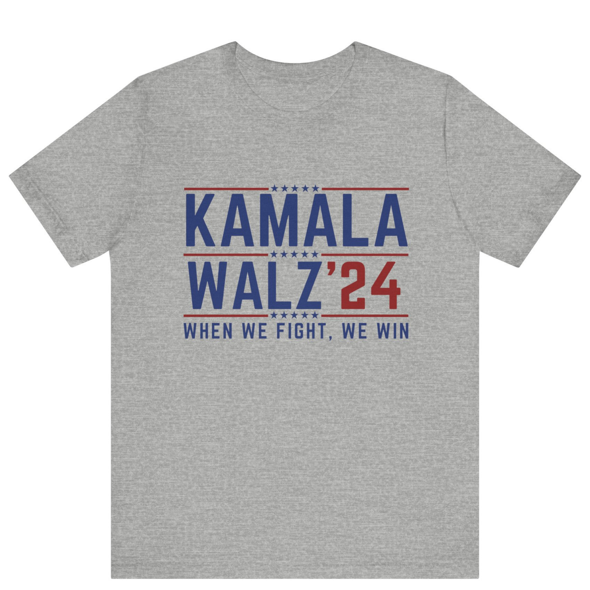 Kamala Harris Walz 2024 Grey Shirt