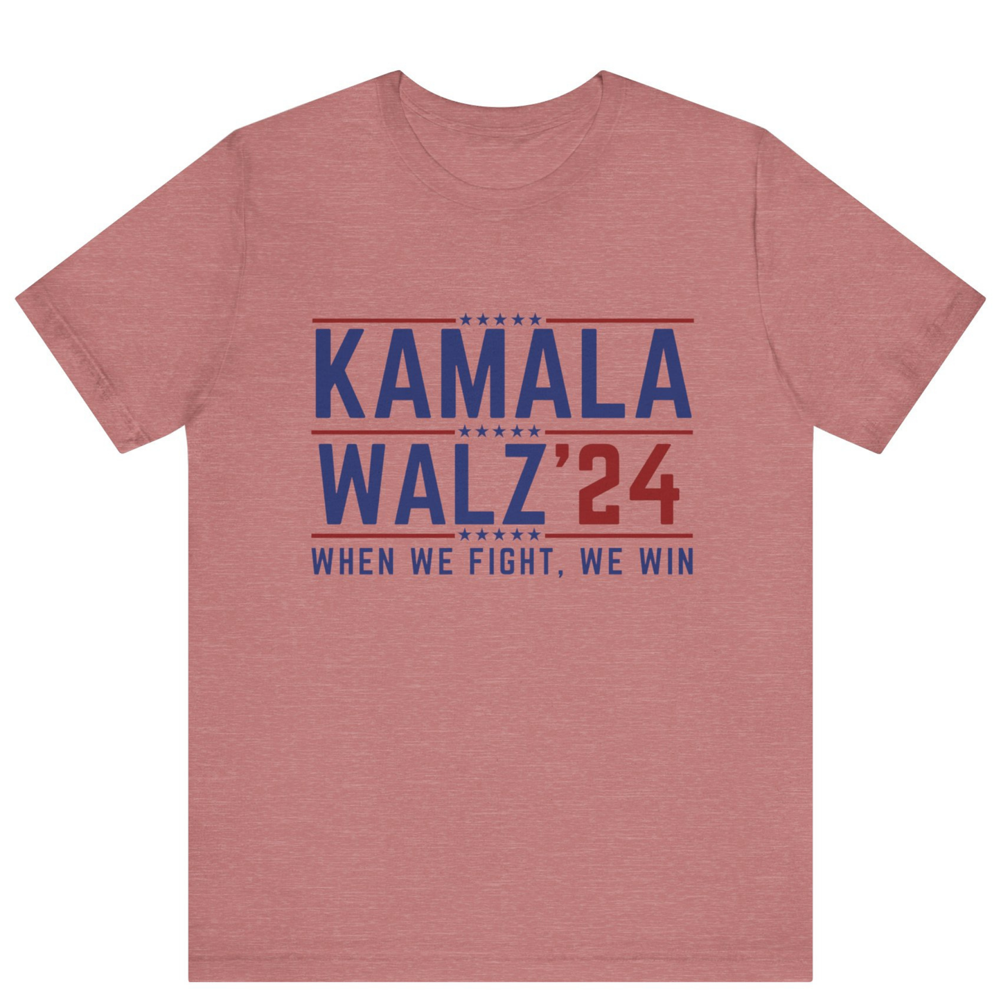 Kamala Harris Walz 2024 Mauve Shirt