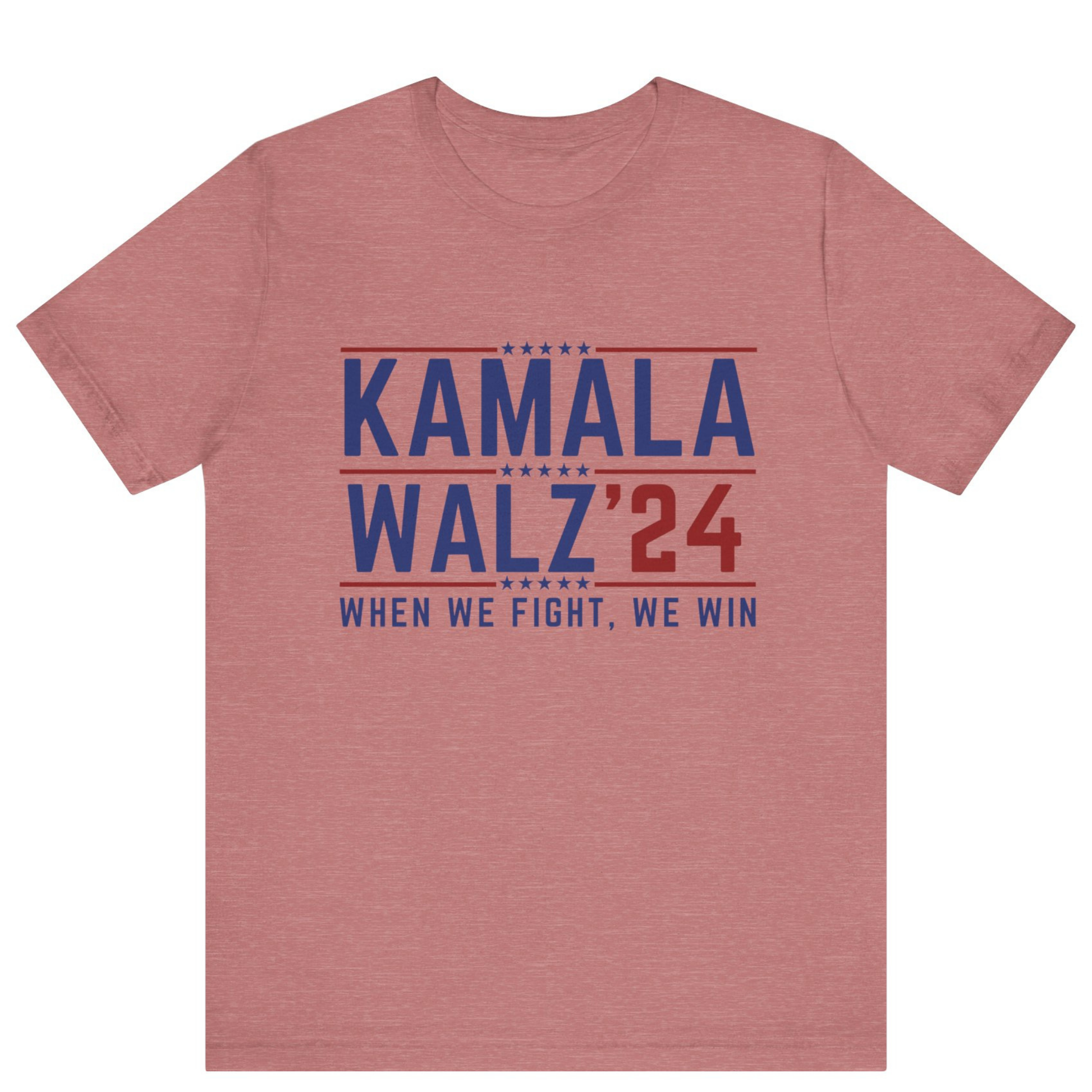 Kamala Harris Walz 2024 Mauve Shirt