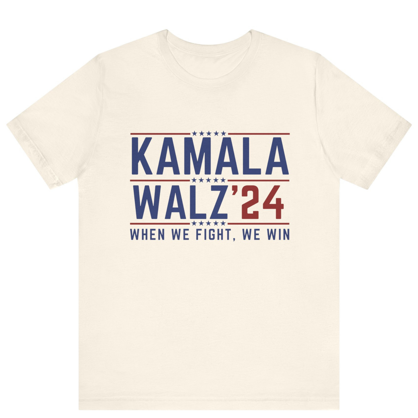 Kamala Harris Walz 2024 Natural Shirt