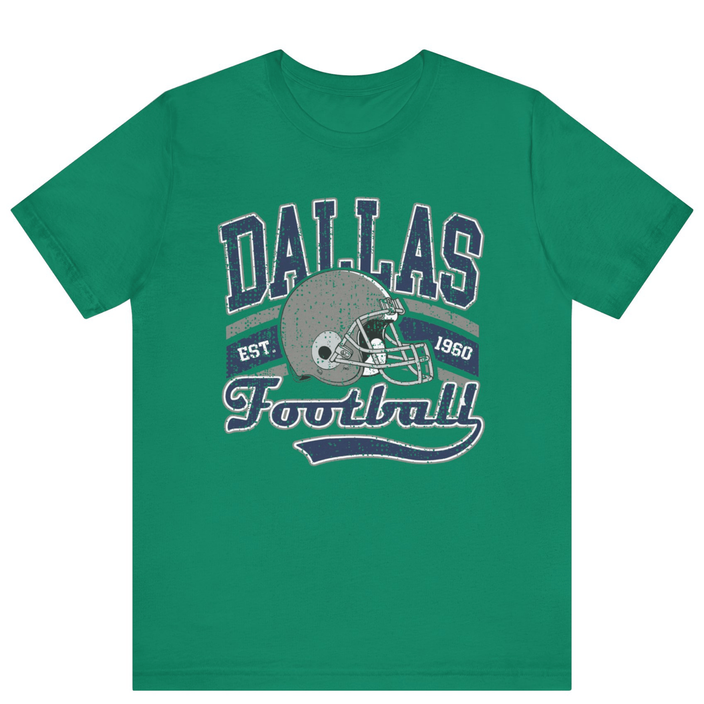 Retro Dallas Football T-shirt - Off Bubble
