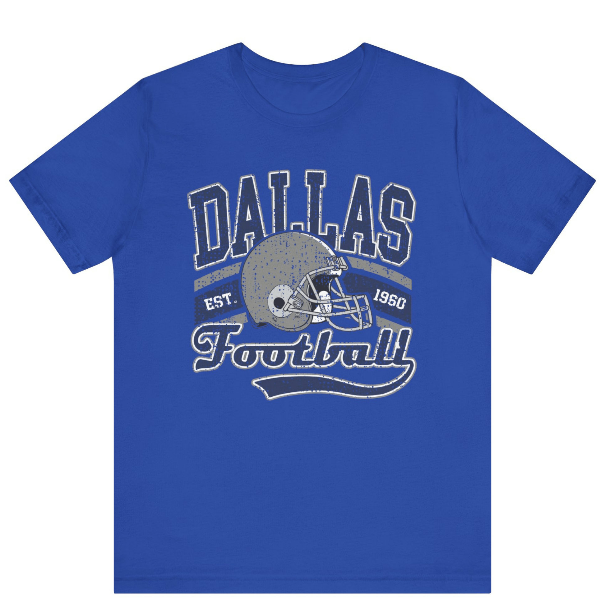 Retro Dallas Football T-shirt – Off Bubble