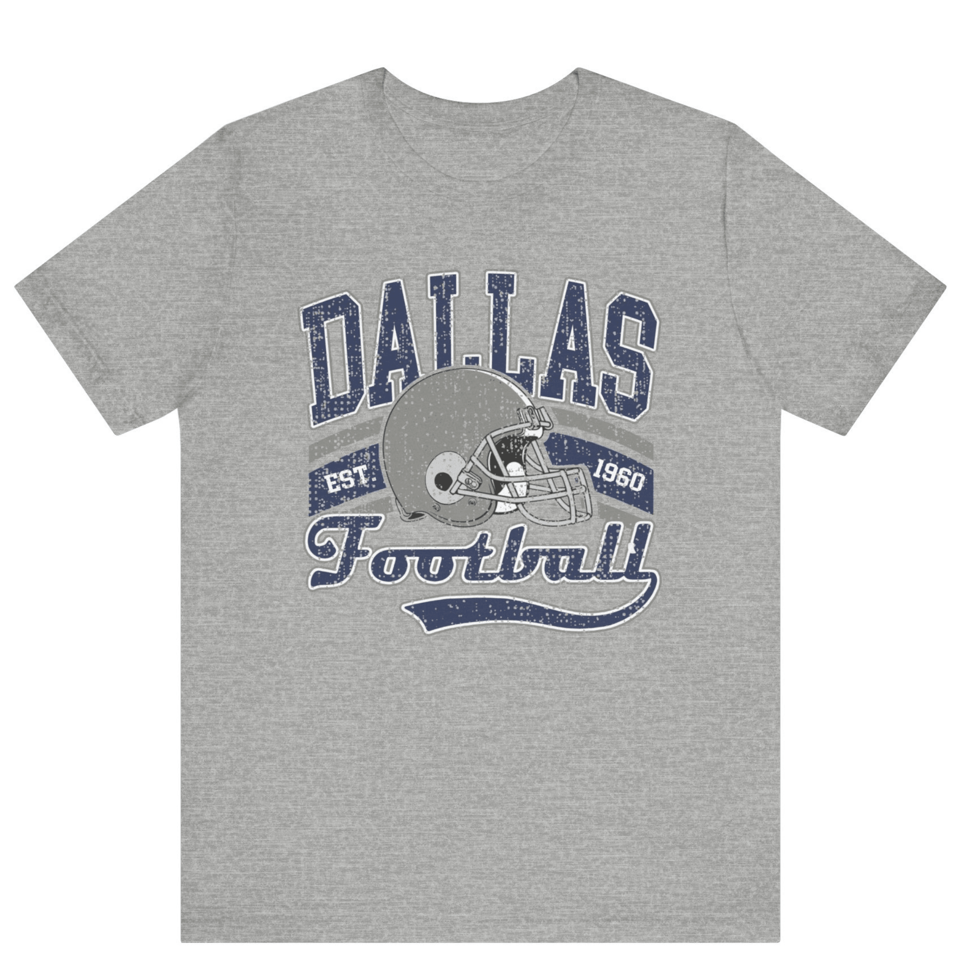 Retro Dallas Football T-shirt – Off Bubble