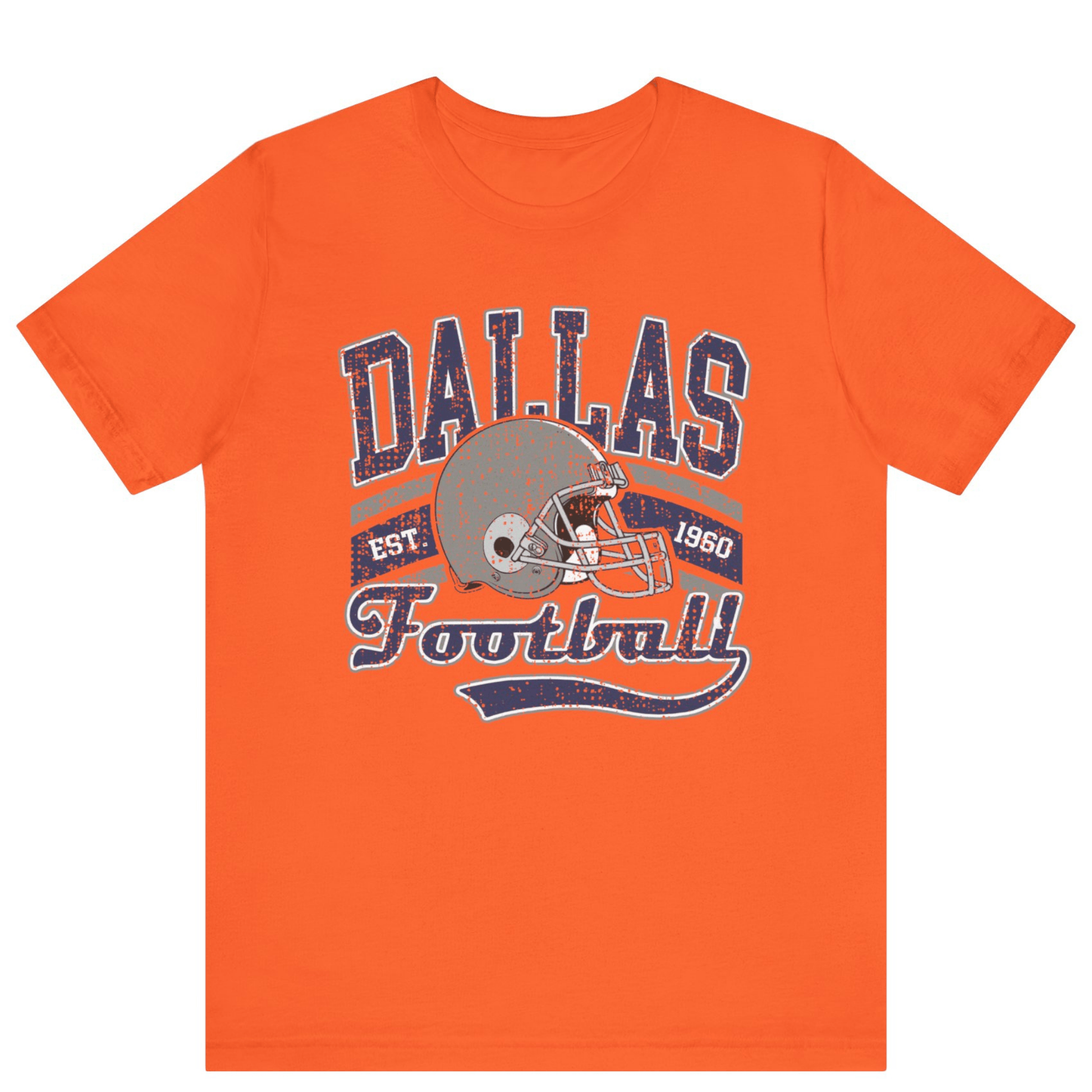 Retro Dallas Football T-shirt - Off Bubble