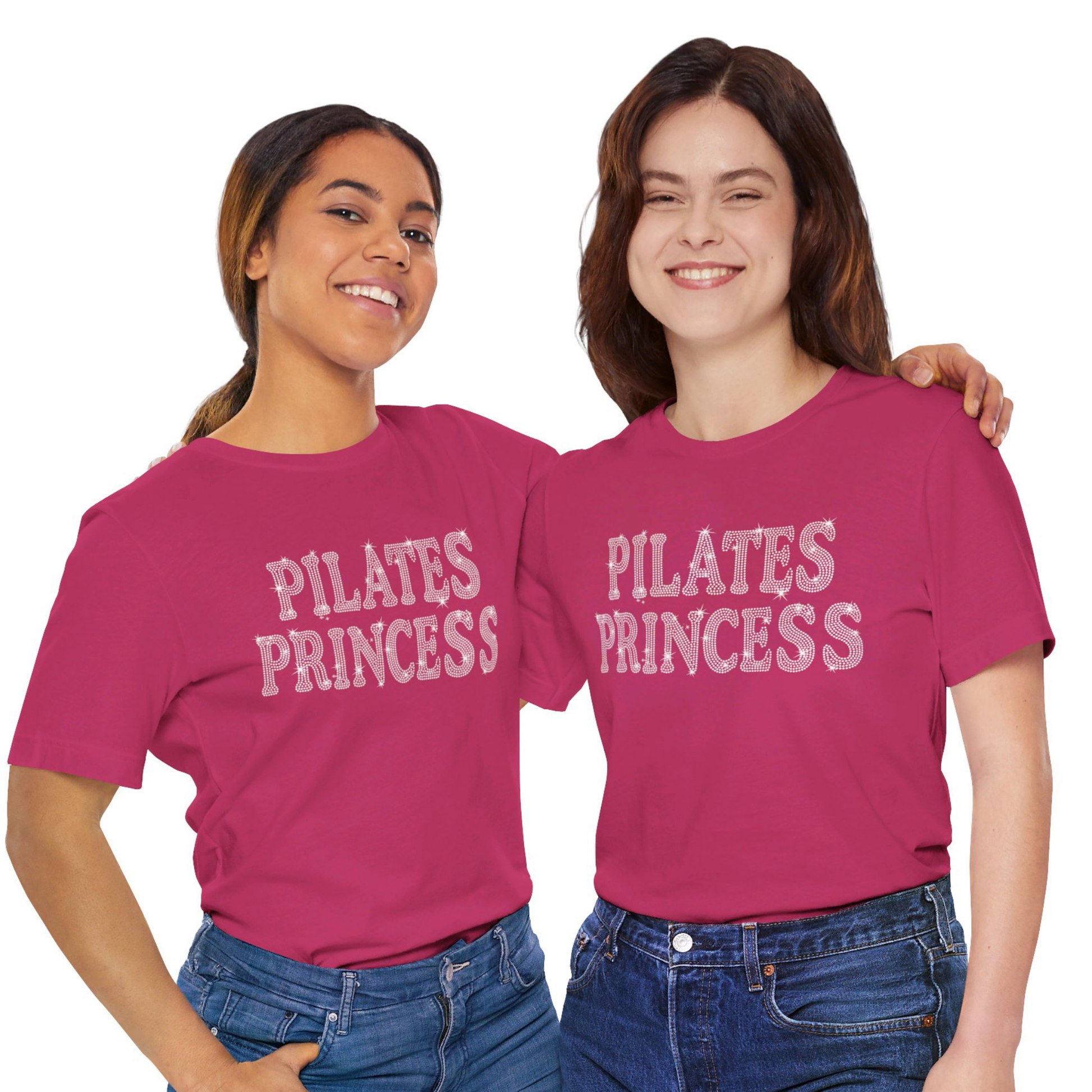 pilates princess rhinestone shirt