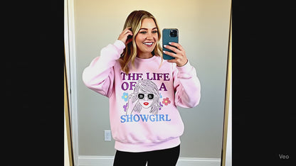 The Life Of A Showgirl Swiftie Sweatshirt| Taylor New Album Sweatshirt