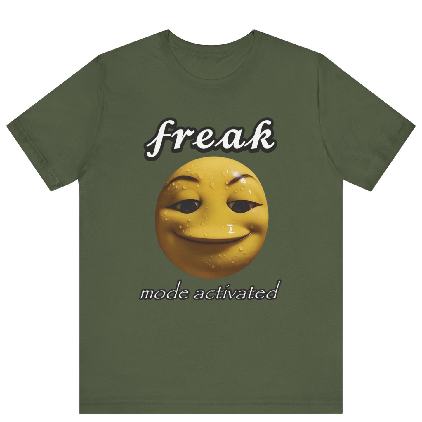 Freak Mode Activated Meme T-Shirt | Funny Gen Z Emoji Tee