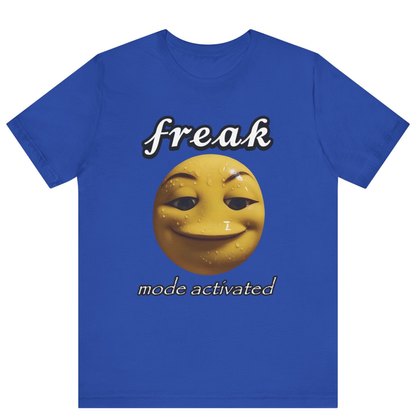 Freak Mode Activated Meme T-Shirt | Funny Gen Z Emoji Tee