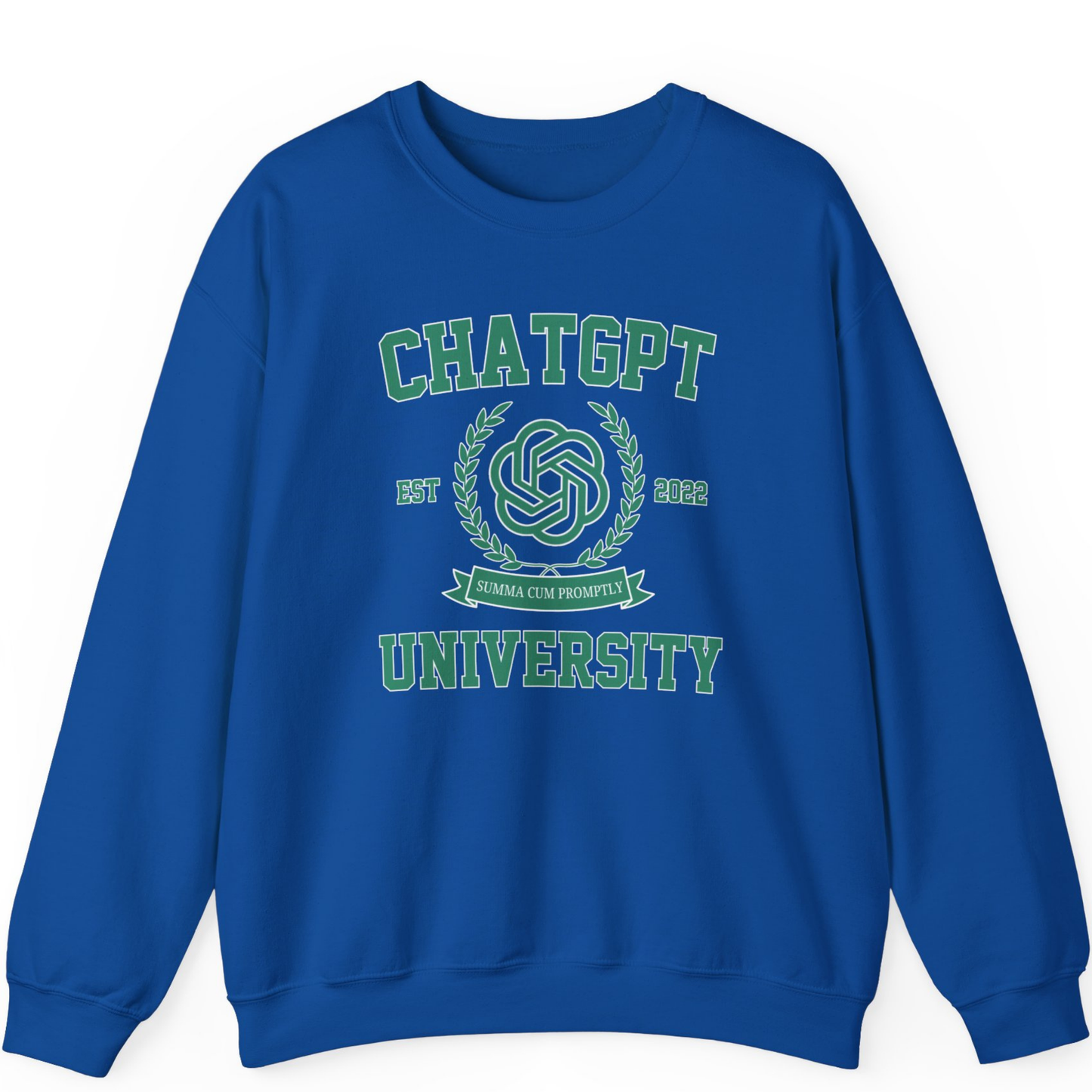 ChatGPT University Sweatshirt | Funny Graduation Sweatshirt Gift