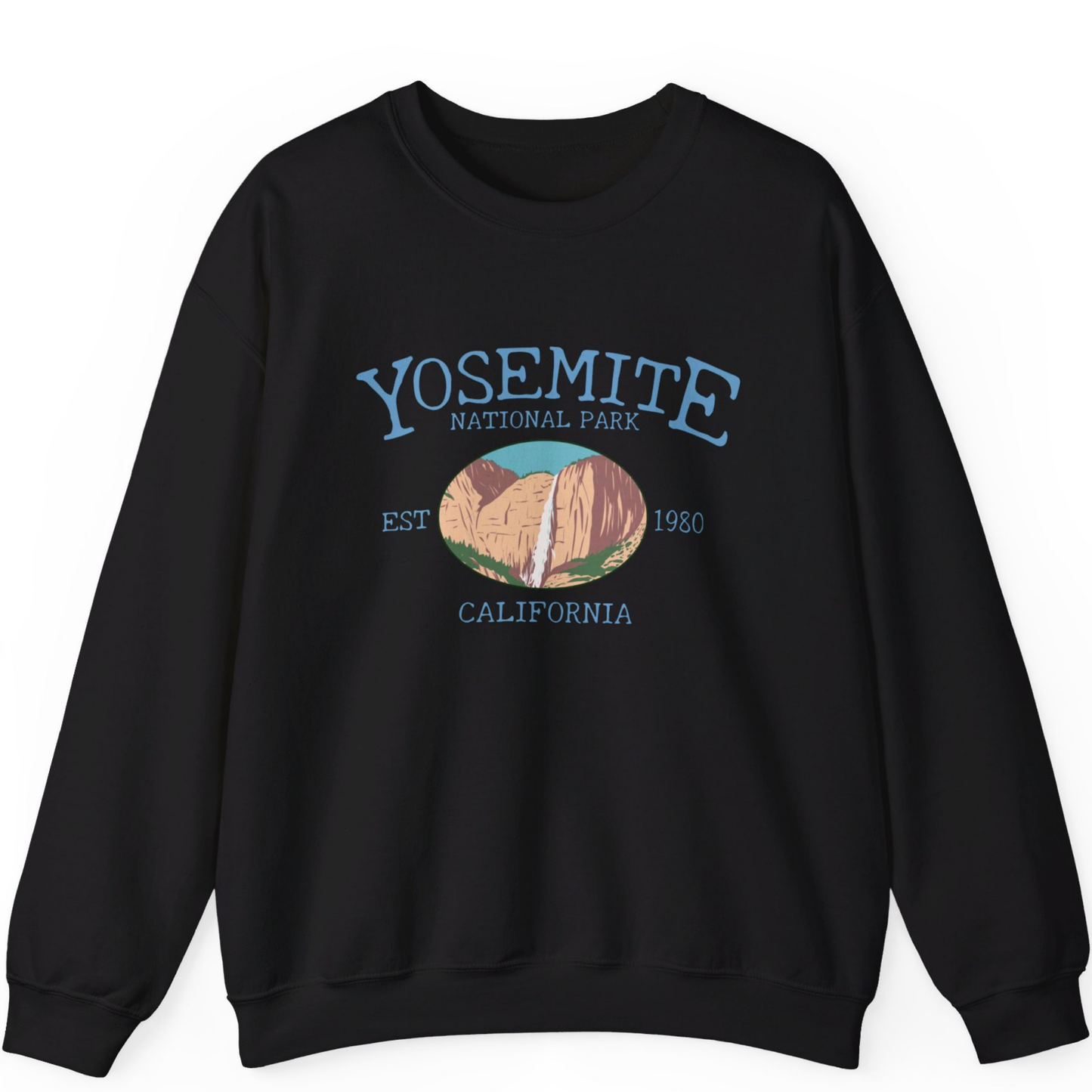 yosemite national park natural sweatshirt